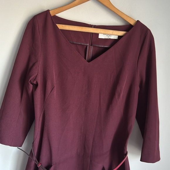 MM Lafleur The Alexandra 2.0 Dress claret size 12 - Picture 4 of 13